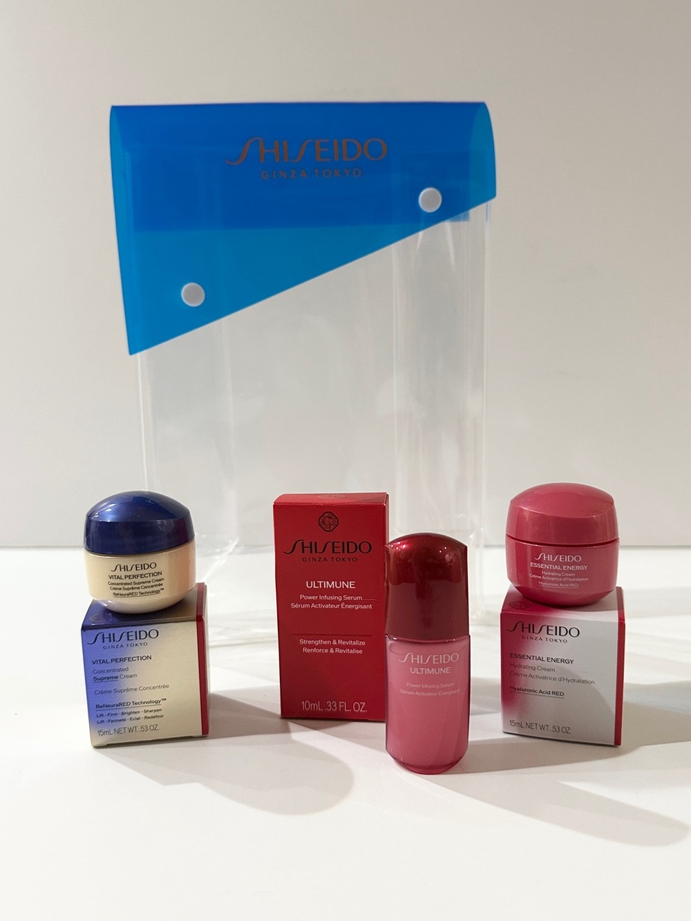 Shiseido Serum and Cream Set